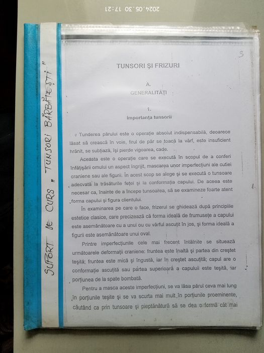 Curs de tunsori, hair styling
