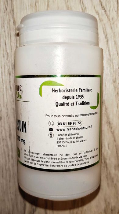 Cartilaj de rechin, 120 capsule - produs de François Nature în Franța