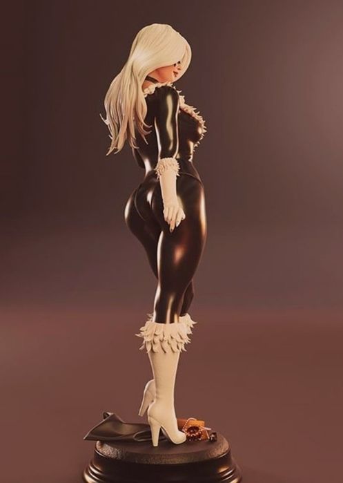 Black cat from Marvel /  Черната котка на Марвел/ 3 варианта !