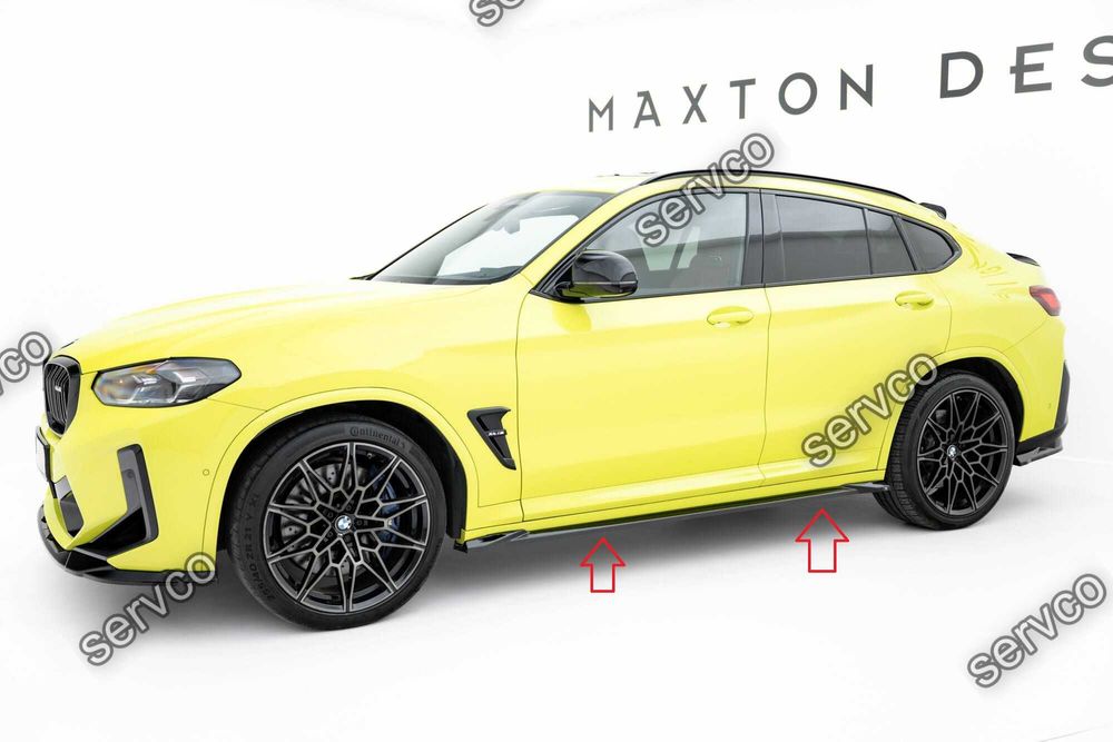 Praguri Bmw X4 M F98 2019- v1 - Maxton Design