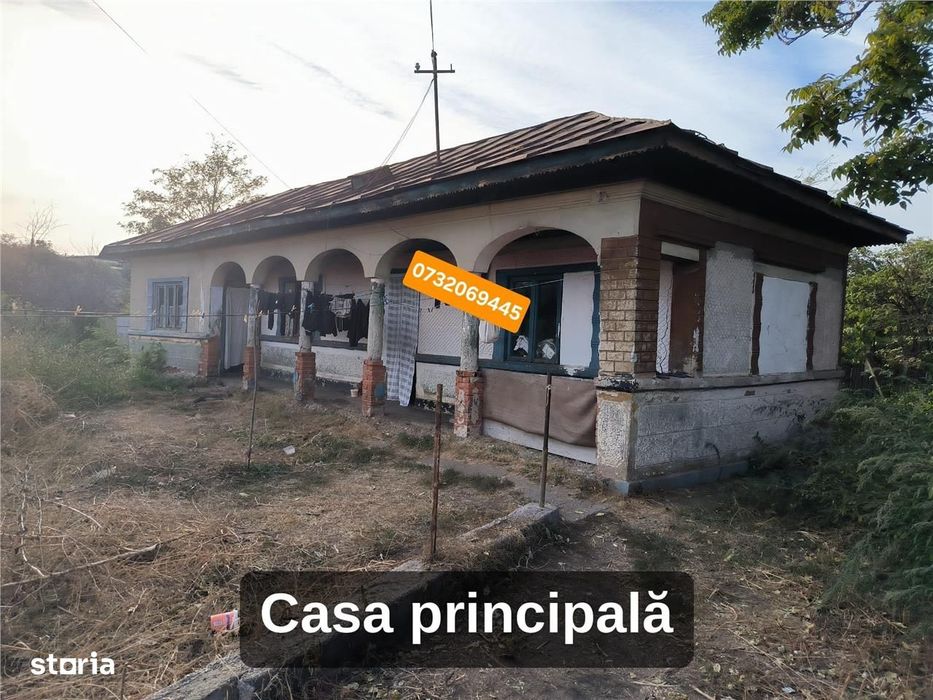 Casa Cu 4 Camere Si Teren De 1.000 Mp In Buturugeni,,Posibilitate Rate