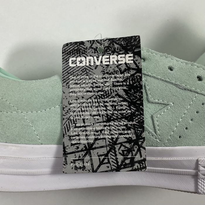 Convers One Star Low: Mint Foam