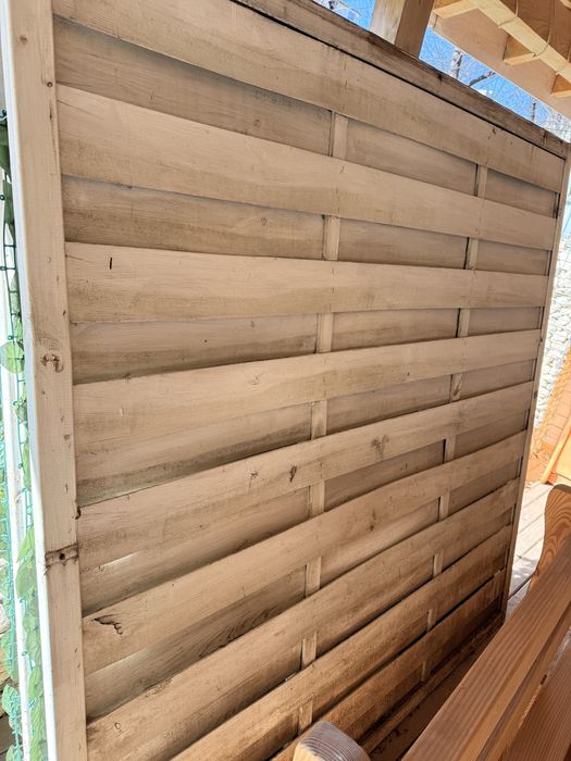 Дървени оградни пана