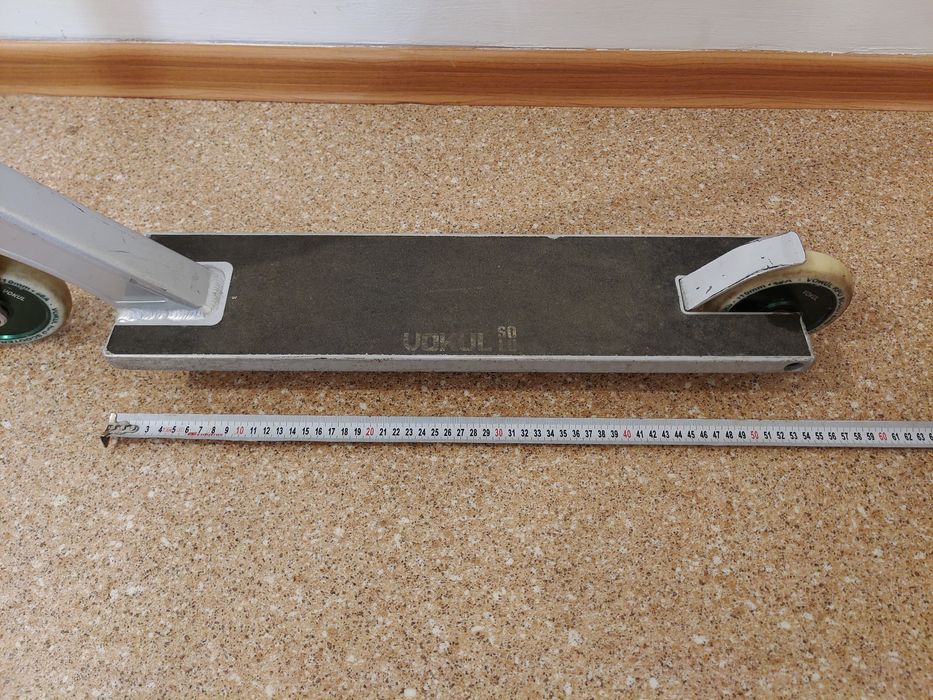 Самокат трюковой Vokul Solo серый