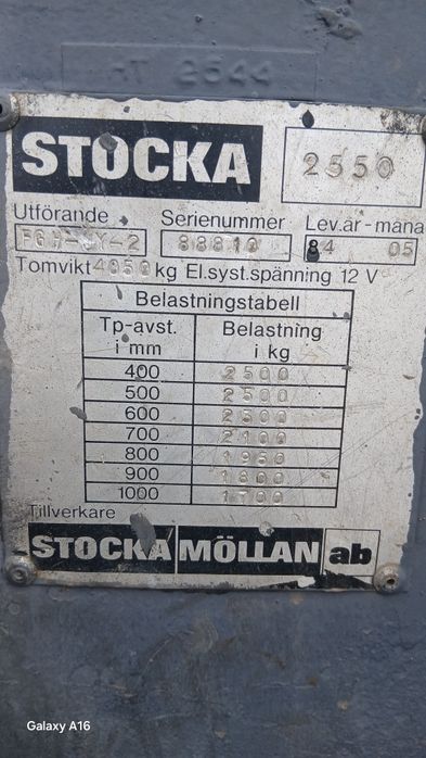 Мотокар газокар. 2500кг.