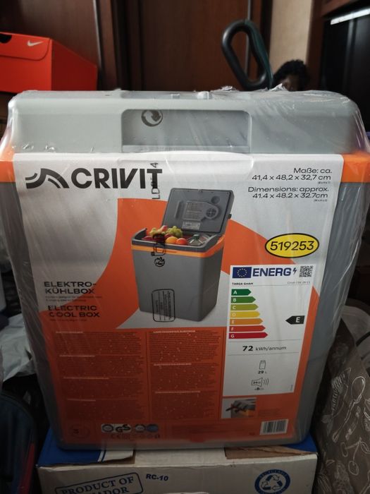 Чисто нова хладилна чанта Crivit-29L  12/220v