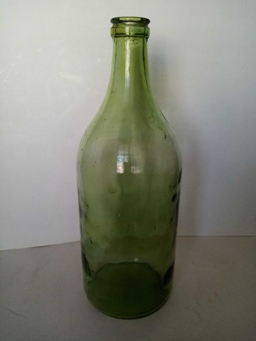 Ретро немски стъклени буркани RILLENGLAS.-2бр, ретро стъклени  шишета.