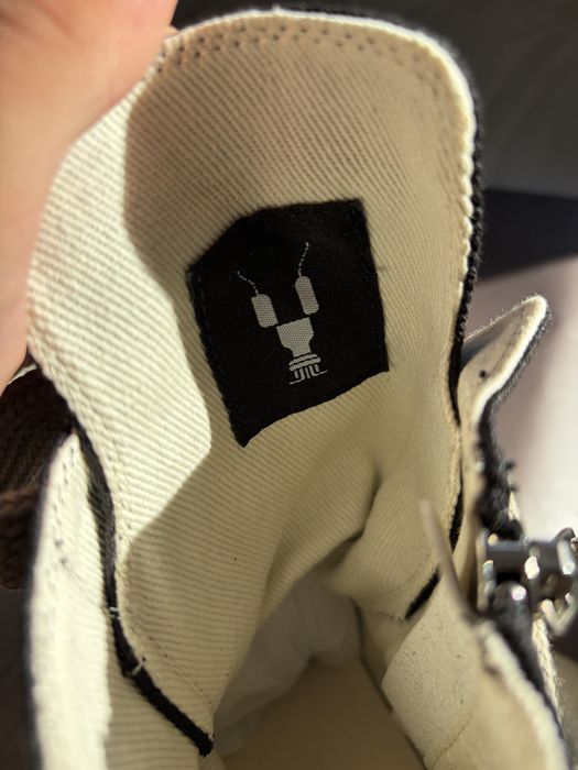 Rick Owens ramones hexagram jumbo laces