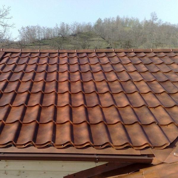 Металлочерепица, коньки ендовы. комплектующие.