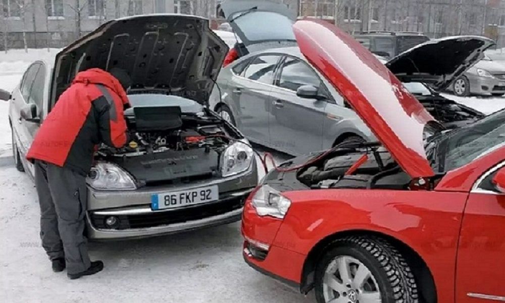 Запуск двигателя стартёр зажигание аккумулятор бустер 24/7