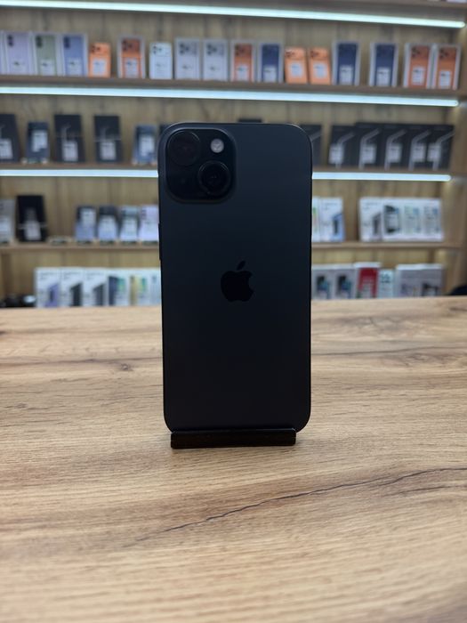 ‼️ iPhone 15 Black 128Gb - Sanatate bat. 89% - Garantie 12 luni