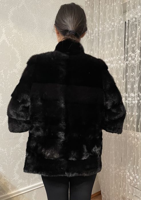 Норковая шуба «черная»