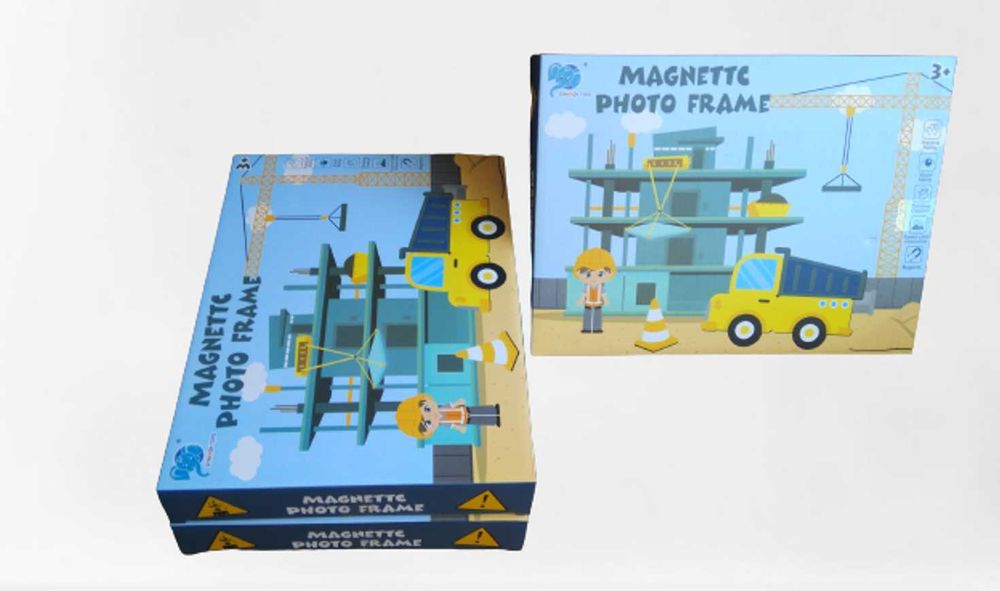 Комплект с магнити за момчета под формата на страници за разгъване