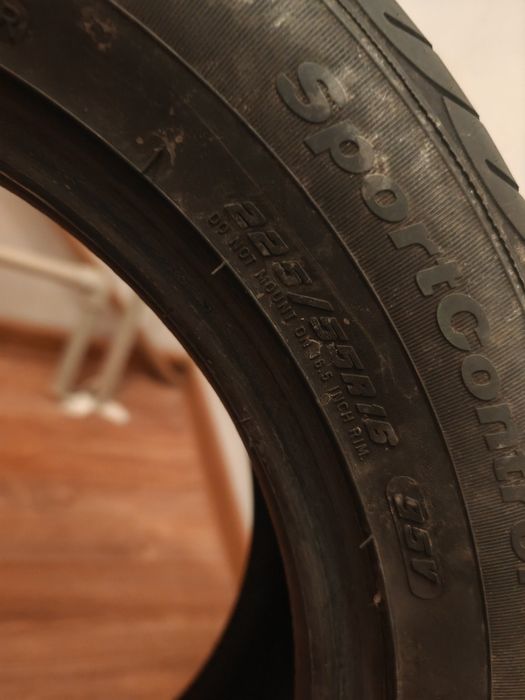 Летние шины 225/55/r16
