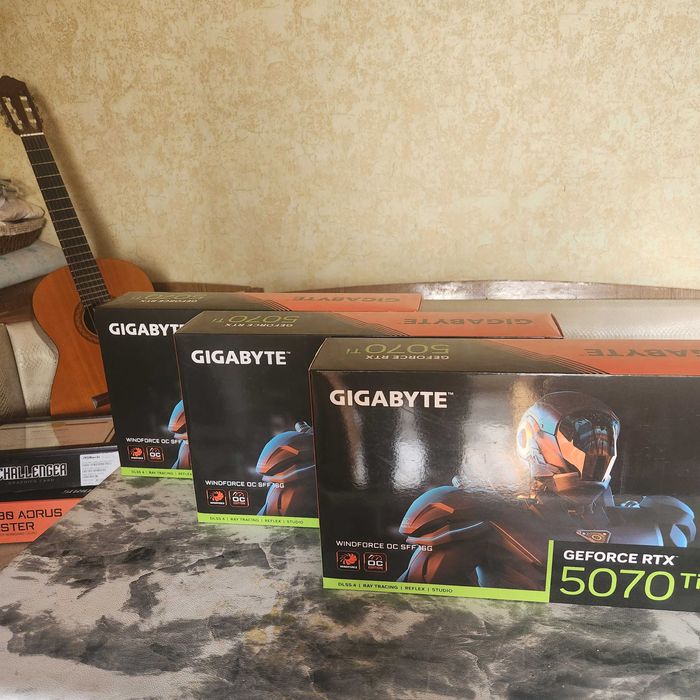 Gigabyte Windforce RTX 5070 Ti 16GB — игровой топ для 2K/4K