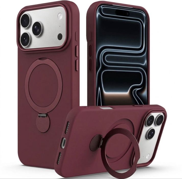 Iphone 17 PRO 18 PRO - Husa Magsafe Anti Soc Inel Rabtabil