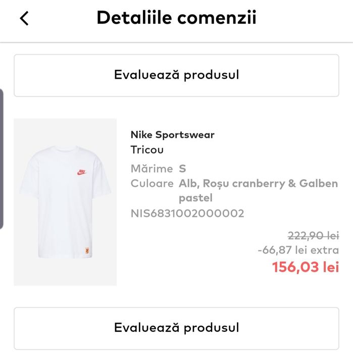 Vand tricou Nike marimea S