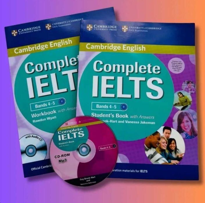 Доставка. Complete Ielts Bands 4-5; 5-6,5; 6,5-7,5
