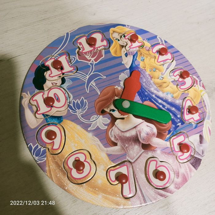 Часы детские развивашка