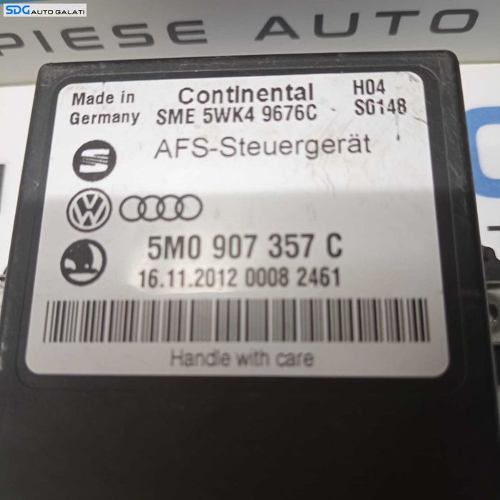 Unitate Modul Calculator Lumini Volkswagen Golf 6 2008 - 2012 Cod 5M0907357C [L3334]