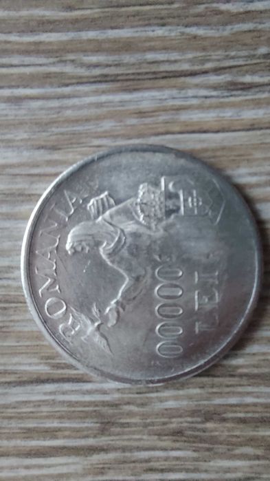 Replica moneda argint 100000 lei 1946