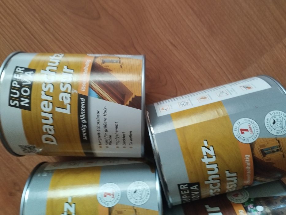 Lot Vopsea și Lazură Lemn SUPER NOVA (Germania) - Diverse Nuanțe
Descr