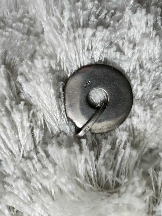 Продавам италиански сребърен пръстен с тюркоаз