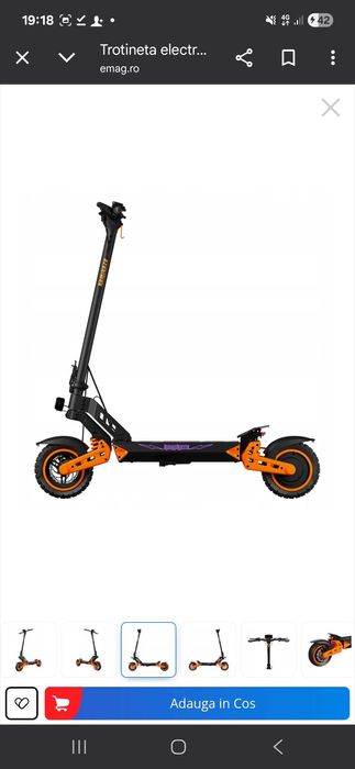 Trotineta electrică Kamikaze k1 Plus