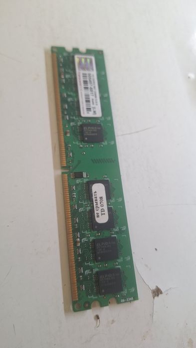 Оперативная память 1 ГБ DDR2