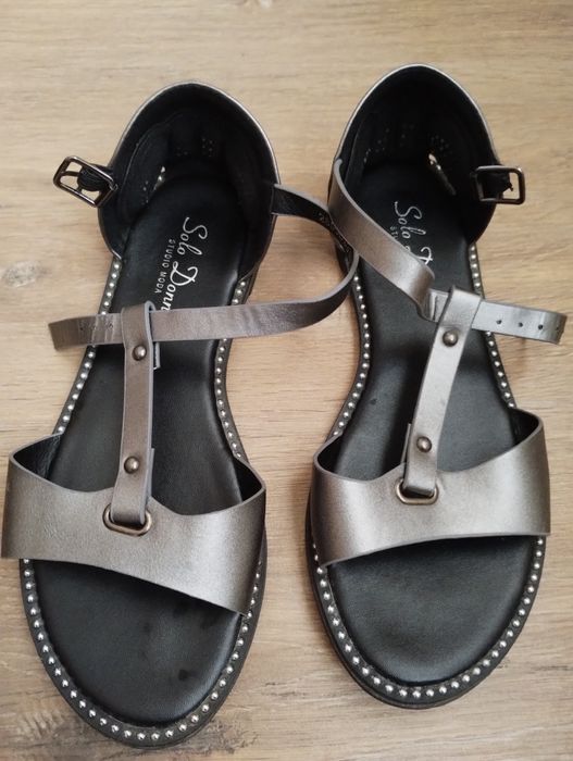 Sandale de dama gri,marimea 35