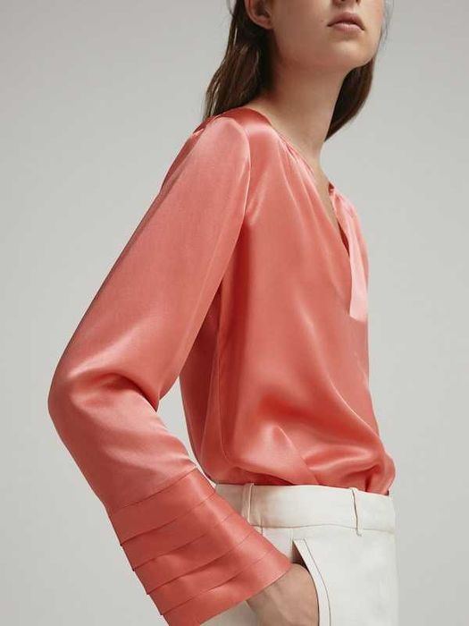 NOU! Camasa matase de dud Massimo Dutti