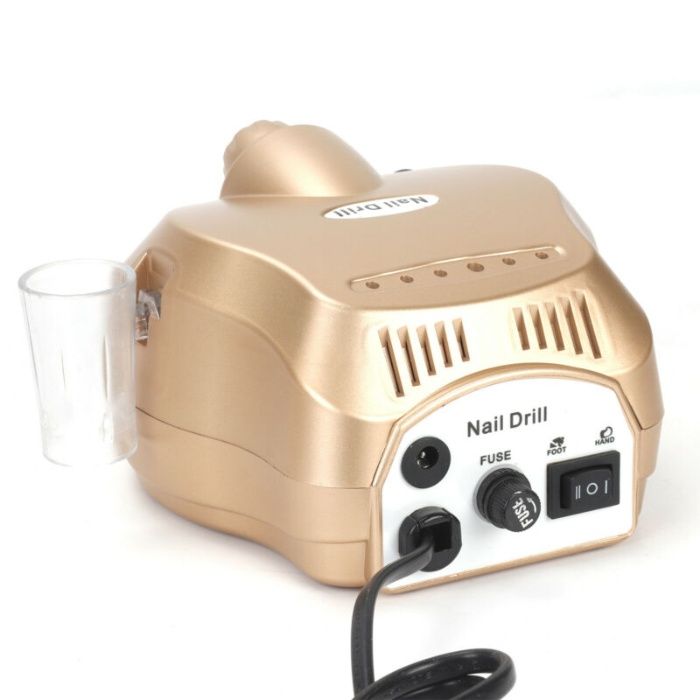 Freza electrica Profesionala unghii EN202 GOLD 35000rpm Manichiura NEW