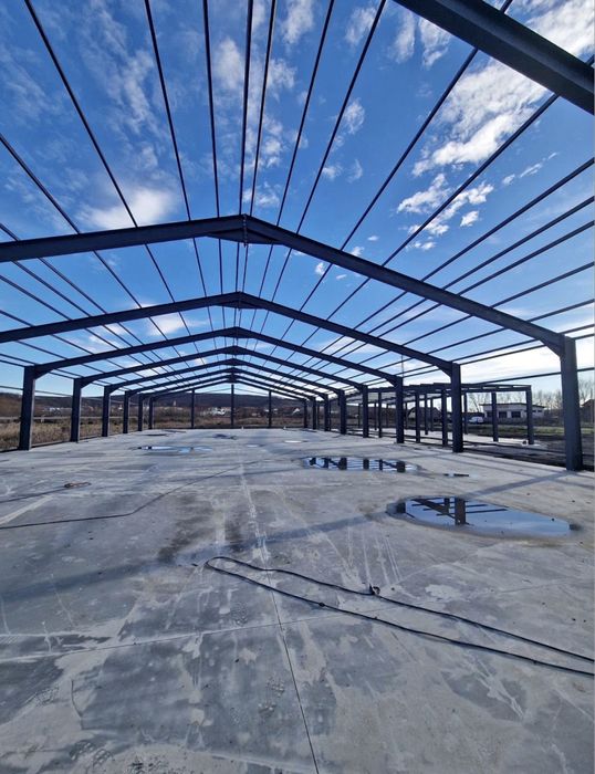 Vând fac hale structuri metalice diferite dimensiuni