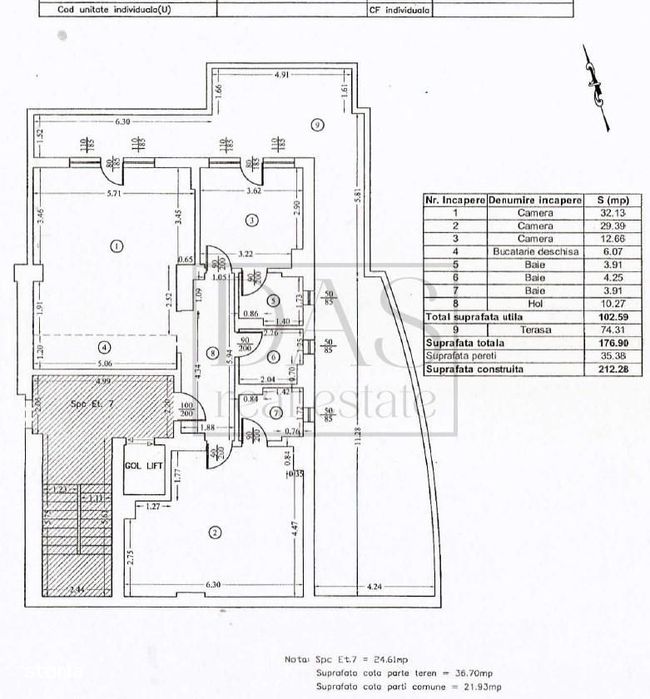 Penthouse 3 camere | Pipera | zona Iancu Nicolae | Diamond Residence