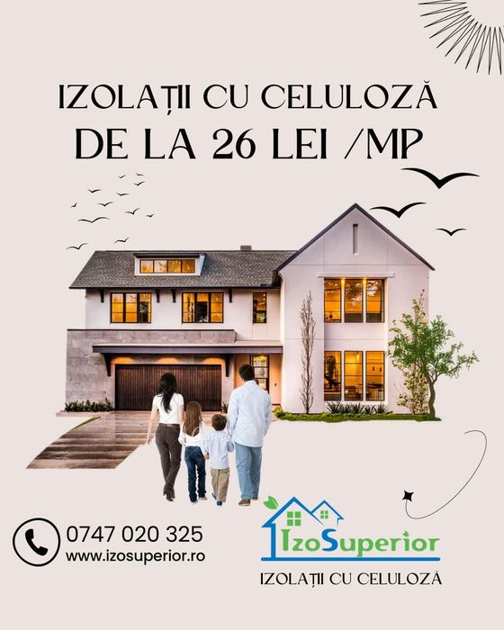 Izolatie cu celuloza Galati