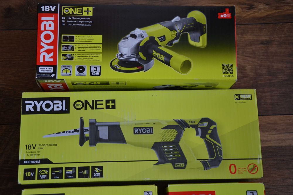 Нови акумулаторни инструменти Ryobi 18V