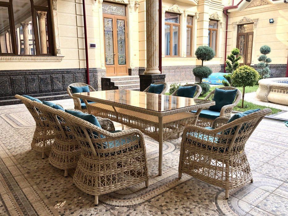 Ratan stol stul kachela va mebellar