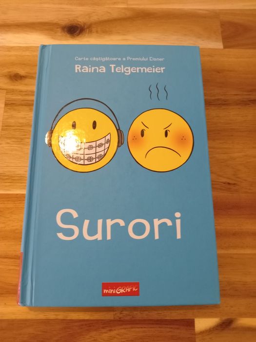 Carte "Surori" de Raina Telgemeier