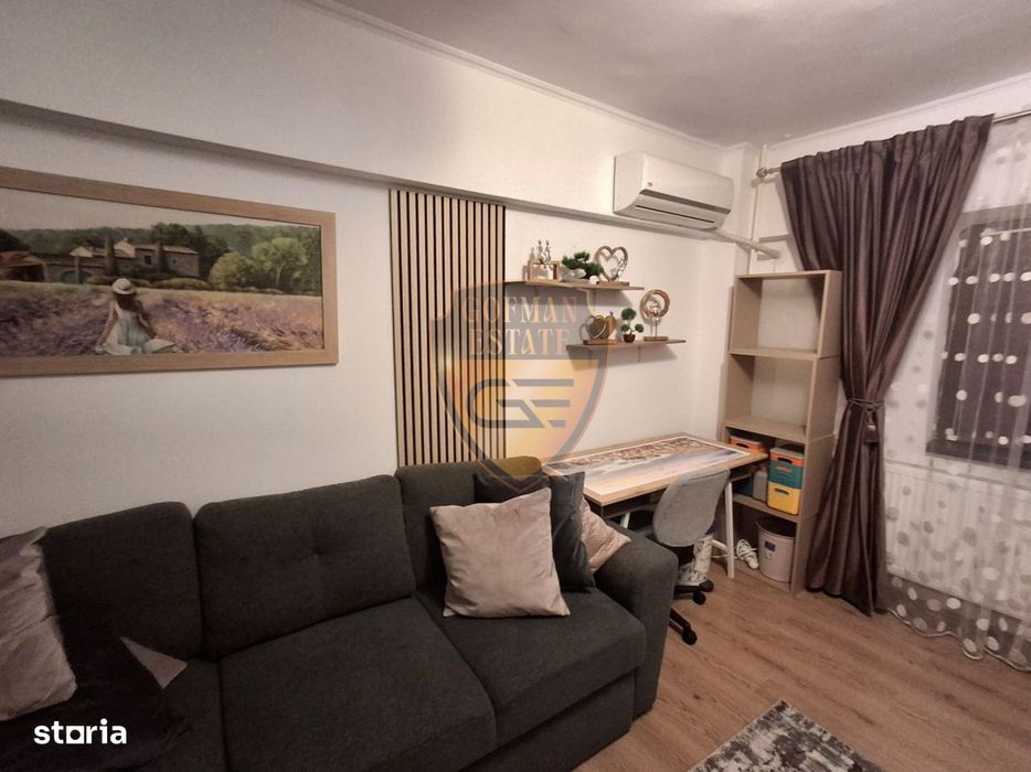 Studio Garsoniera Tomis II Renovata 27mp et 4/6 lift centrala gaz, A/C