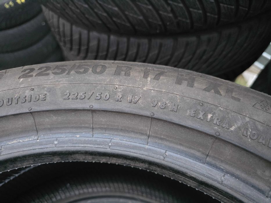 2бр Зимни гуми 225 50 17 - Continental - DOT 2023