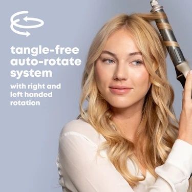 Нова REVAMP Auto Revolve Soft Curl керамична въртяща се маша за къдрици €55