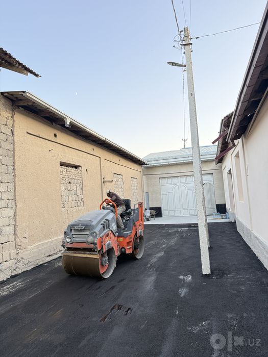 Asfaltlash xizmati sifatli va kafolatli