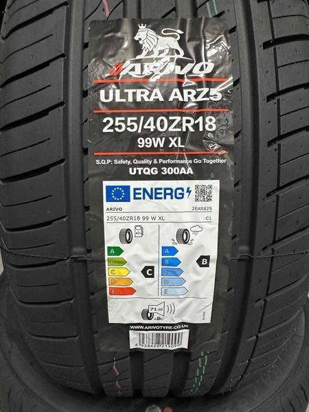 Нови летни гуми ARIVO ULTRA ARZ5 255/40R18 99W XL НОВ DOT БОРД 2554018