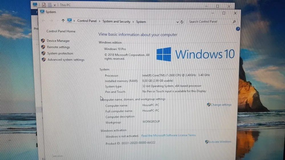 Calculator i7-2600, 8GB DDR3, 2GB video