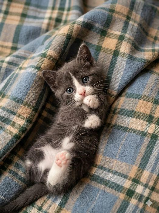Котенок, кошка отдам