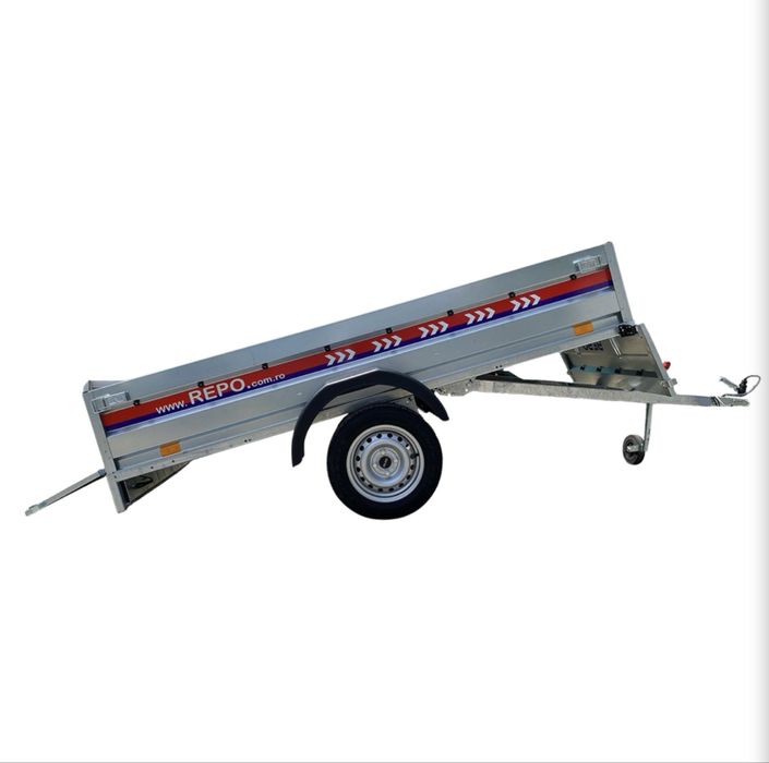 Vând remorcă REPO RDS 2400 X 1250 X 390 Monoax înmatriculată