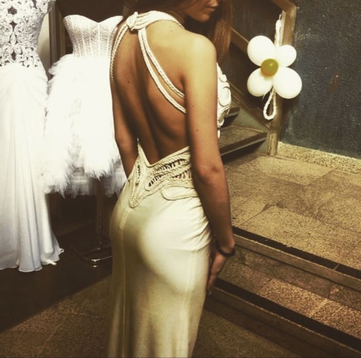 Дизайнерска бална рокля - Тонена Ателие