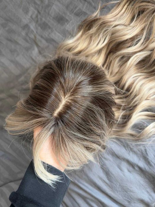 Перука Scalpiana в цвят Mixed Blonde Highlights