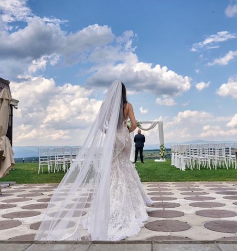 Булчинска рокля София Борисова (Romantika fashion) + ПОДАРЪК воал