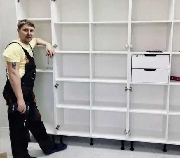 Мебельщик для сборки и разборки мебели любых конструкций!